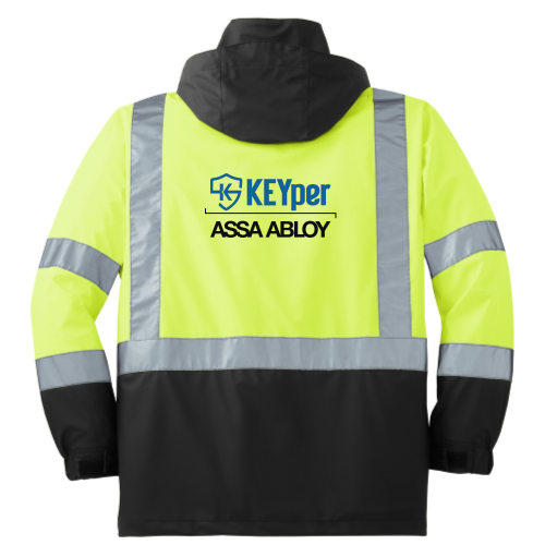 ANSI 107 Class 3 Safety Windbreaker