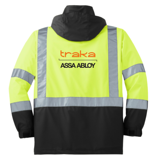ANSI 107 Class 3 Safety Windbreaker