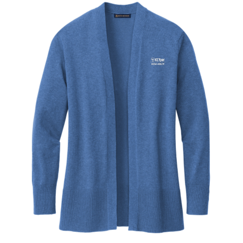 Brooks Brothers Women's Cotton Stretch Long Cardigan Sweater v2