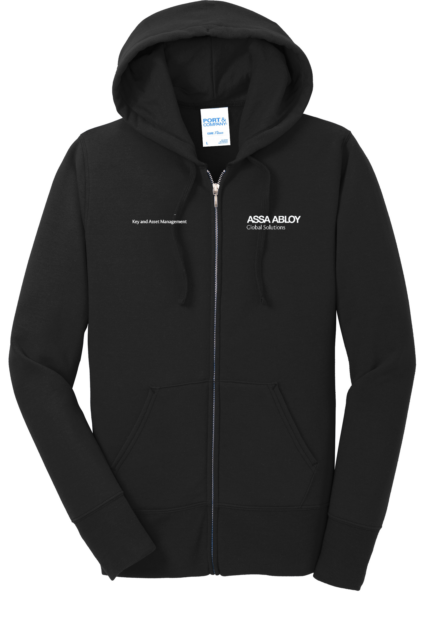 Port & Company Women's Core Fleece Full-Zip Hooded Sweatshirt v2