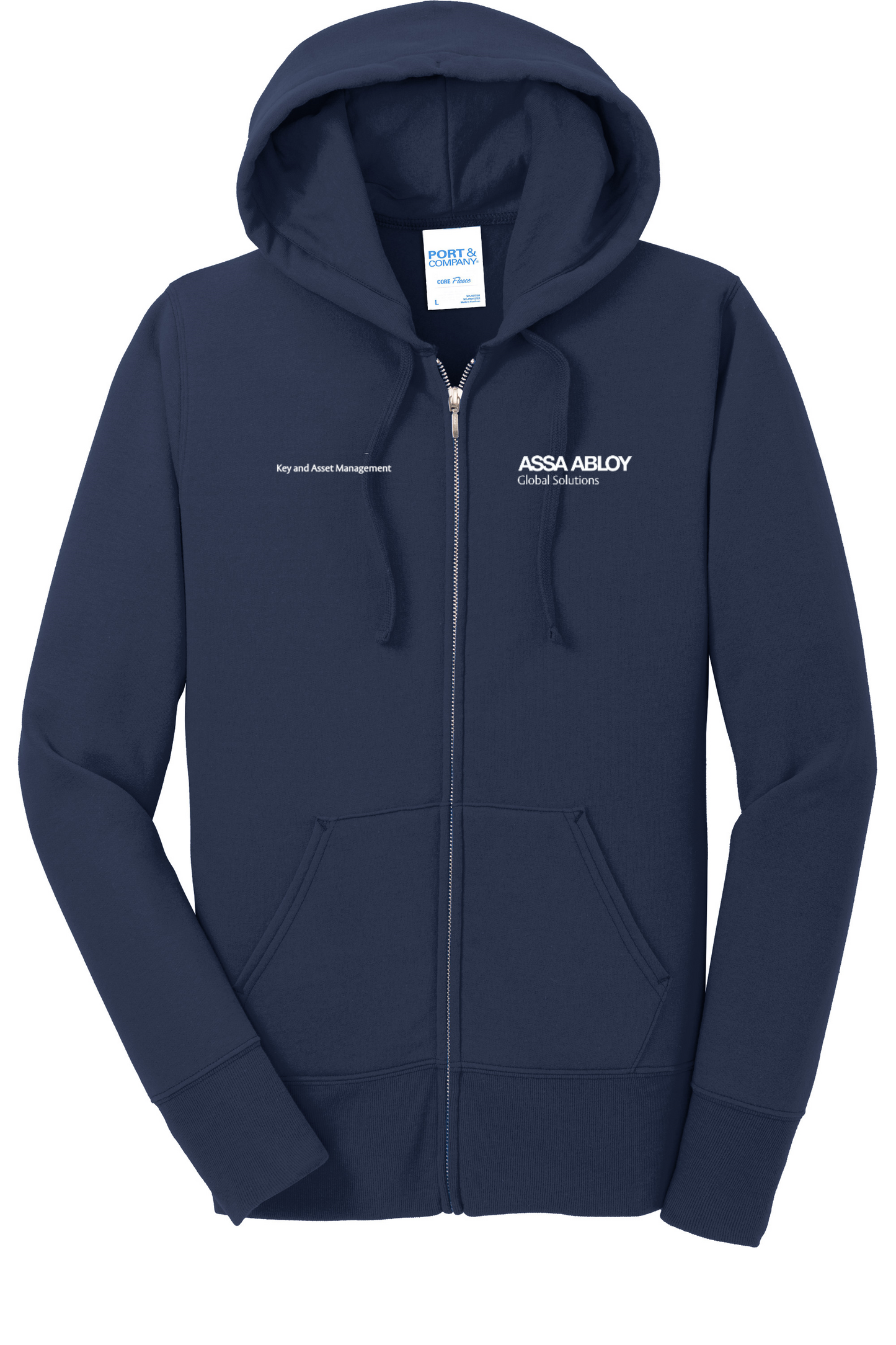 Port & Company Women's Core Fleece Full-Zip Hooded Sweatshirt v2