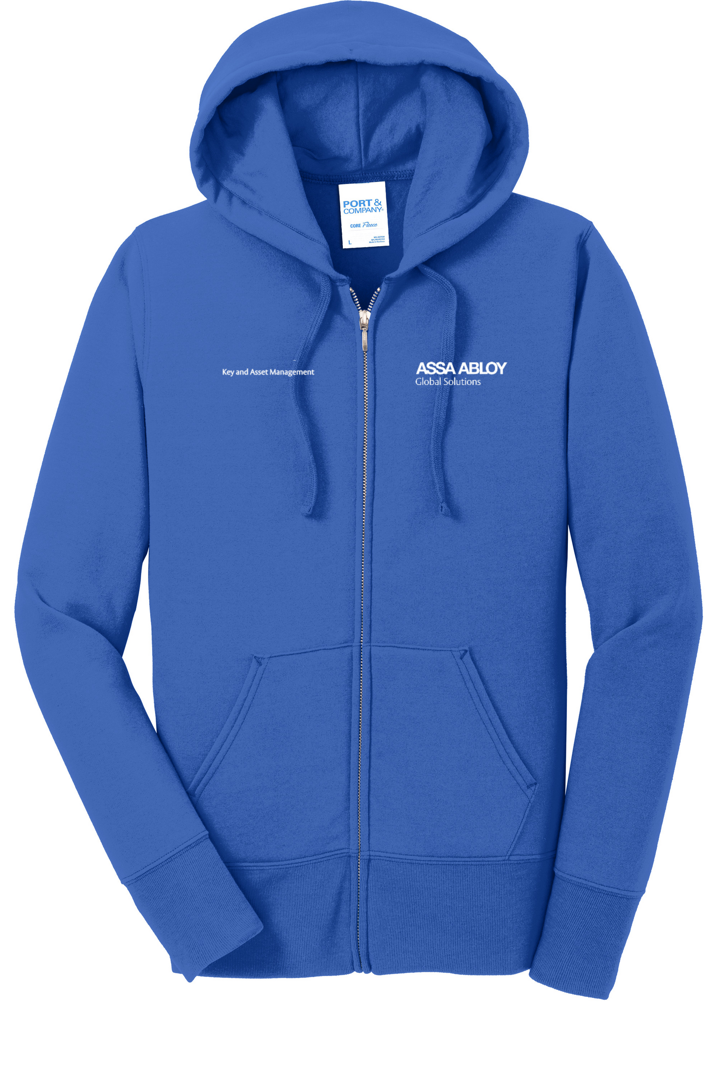 Port & Company Women's Core Fleece Full-Zip Hooded Sweatshirt v2