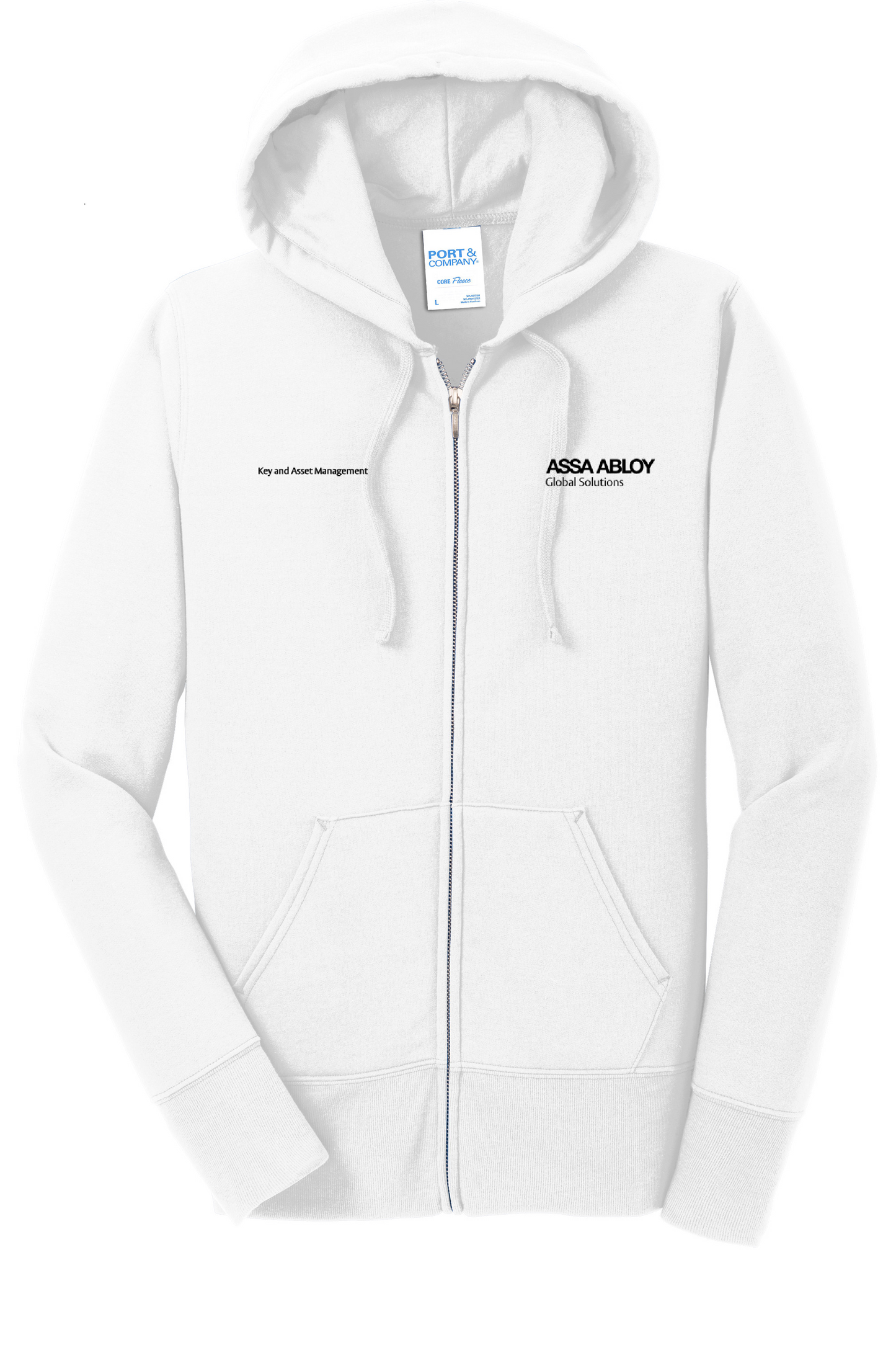 Port & Company Women's Core Fleece Full-Zip Hooded Sweatshirt v1