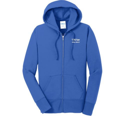 Port & Company Women's Core Fleece Full-Zip Hooded Sweatshirt v2