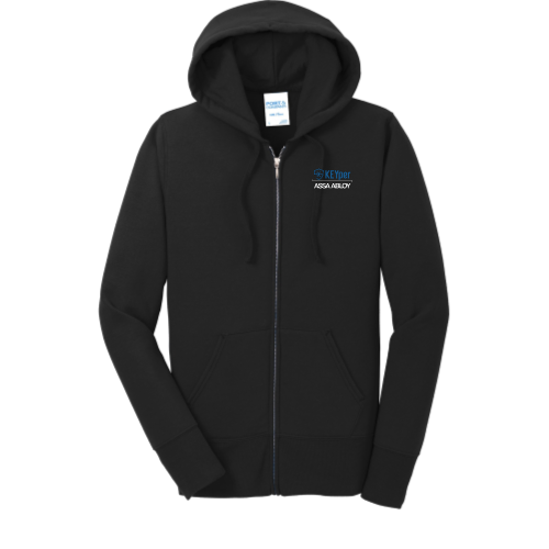 Port & Company Women's Core Fleece Full-Zip Hooded Sweatshirt v1