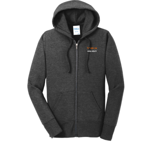 Port & Company Women's Core Fleece Full-Zip Hooded Sweatshirt v1