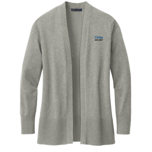 Brooks Brothers Women's Cotton Stretch Long Cardigan Sweater v3
