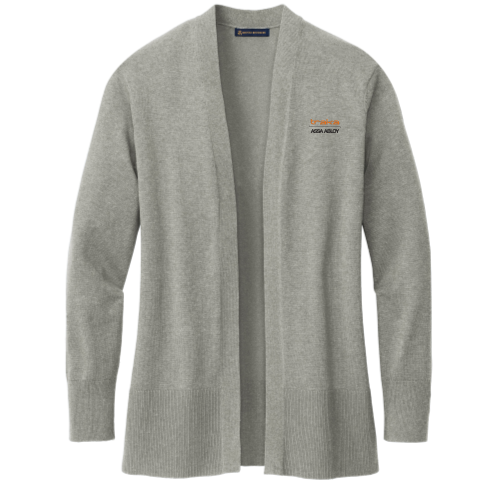 Brooks Brothers Women's Cotton Stretch Long Cardigan Sweater v2
