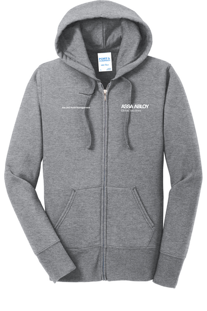 Port & Company Women's Core Fleece Full-Zip Hooded Sweatshirt v2