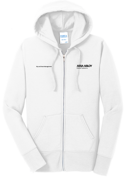 Port & Company Women's Core Fleece Full-Zip Hooded Sweatshirt v1